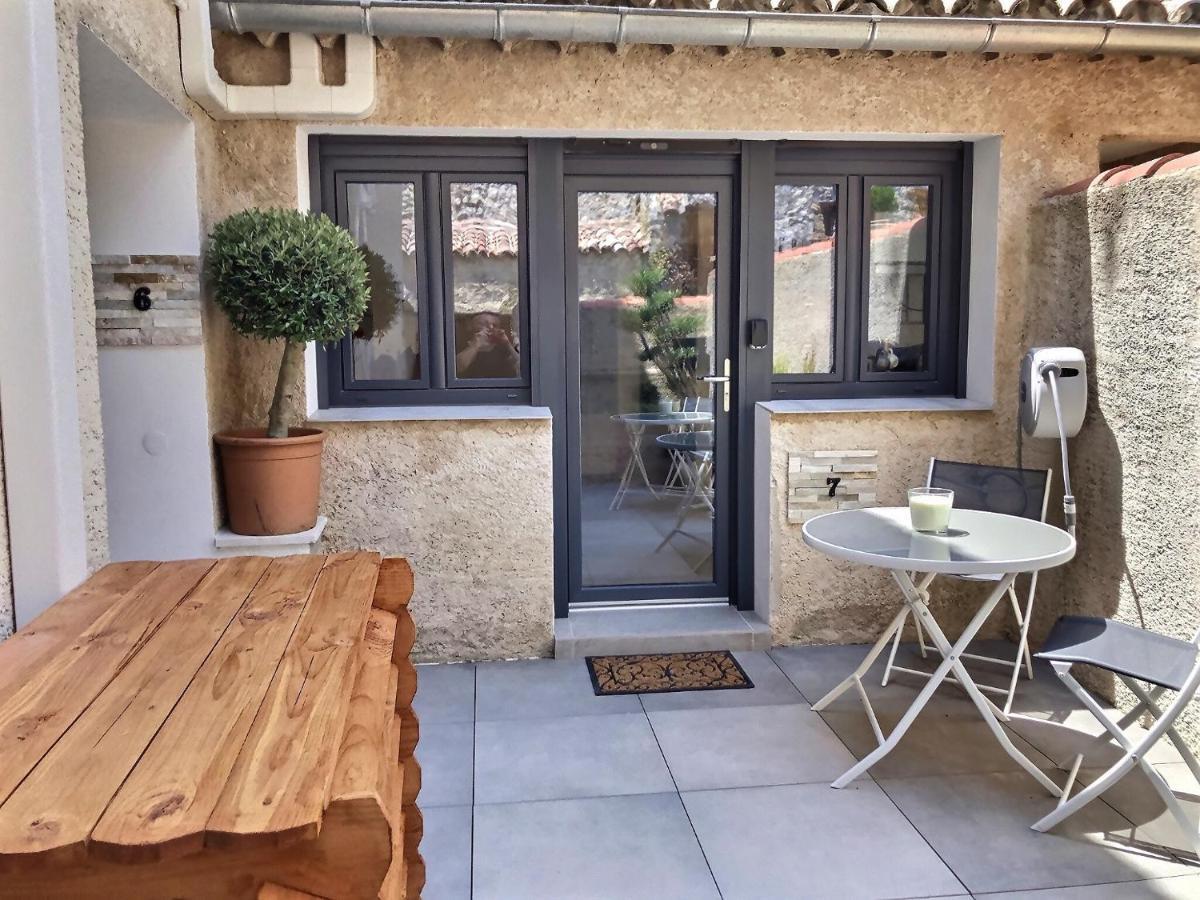 Studio Tout Confort, Terrasse, Calme Moustiers #7 Apartment Bagian luar foto